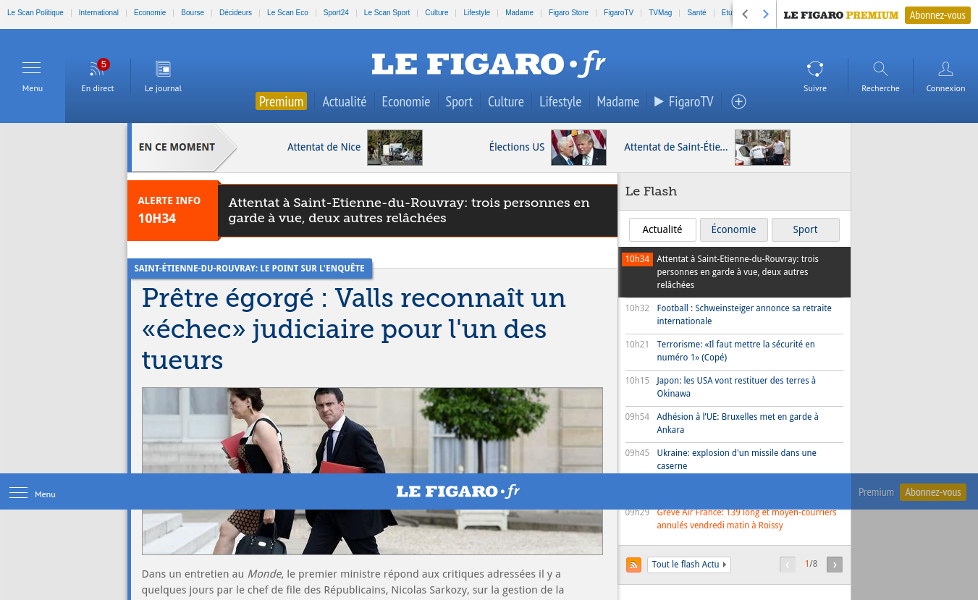 Lefigaro.fr website