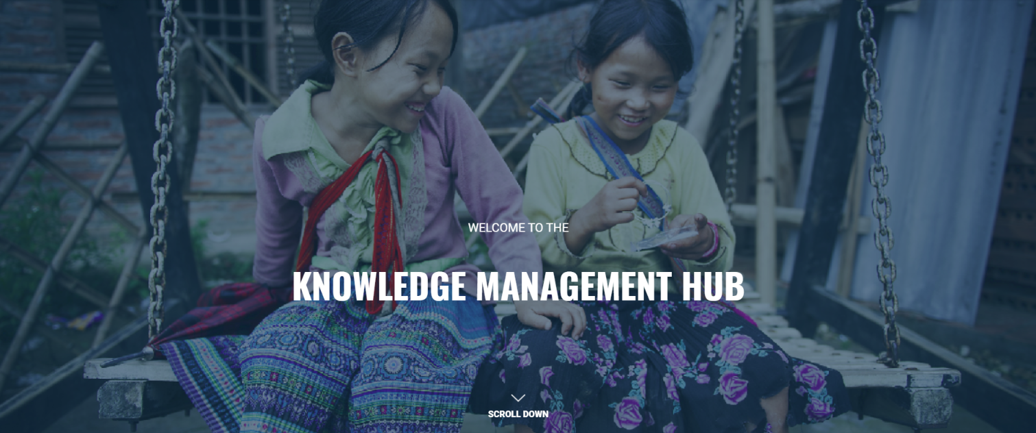 Screenshot of Knowledge Management Hub