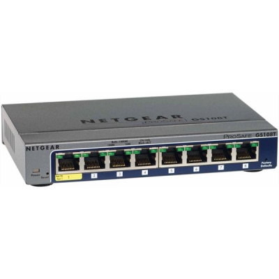 Netgear Gigabit Ethernet Switch GS108T