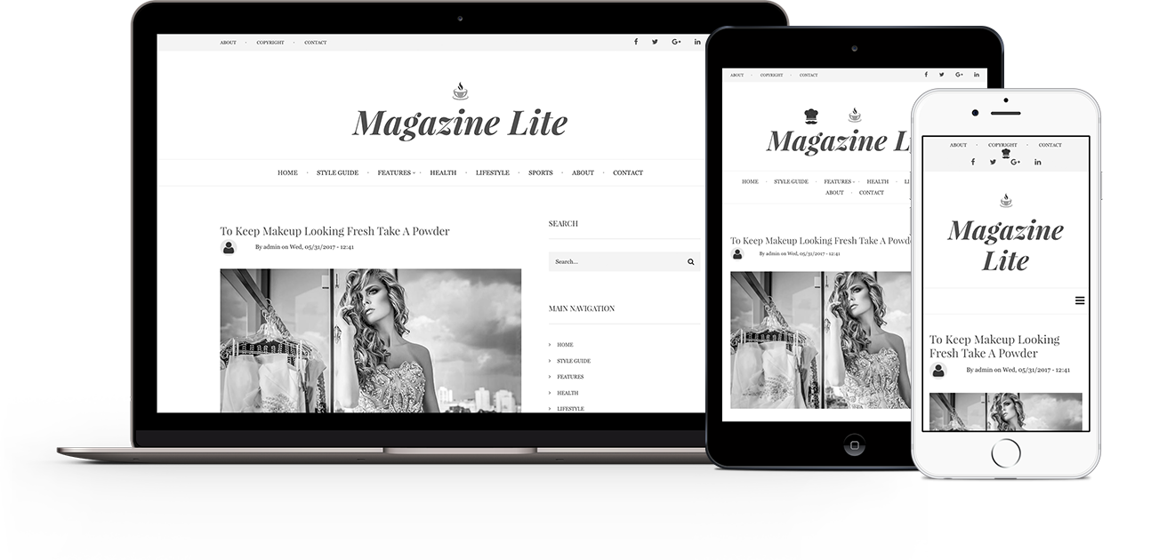 Magazine Lite Drupal Theme