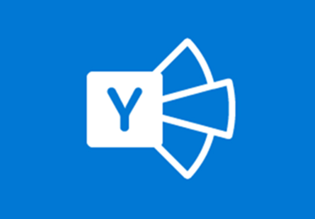 Red Yammer logo