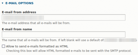 Email Configuration