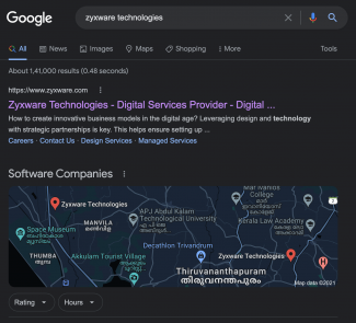 Featured Snippet in Dark Mode