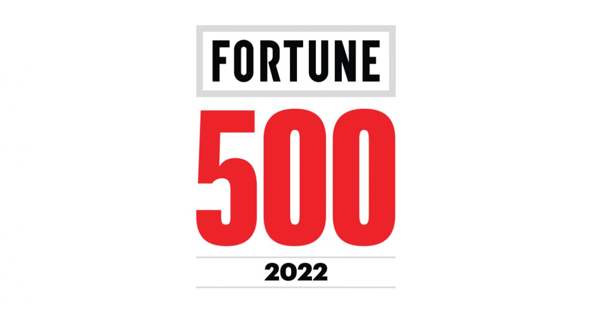 cognizant ranking in fortune 500
