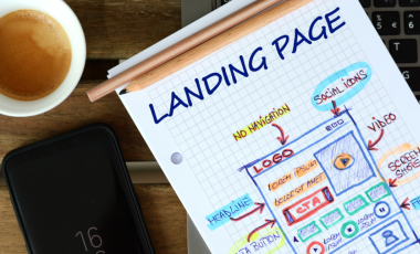 Landing Page Design wire mesh